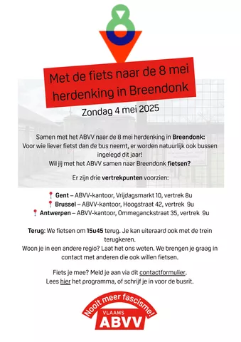 affiche fietsen 4 mei